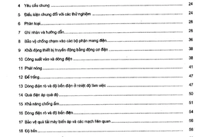 Tiêu chuẩn quốc gia TCVN 5699-1:2010 (IEC 60335-1:2010) về thiết bị điện gia dụng và thiết bị điện tương tự - An toàn - Phần 1: Yêu cầu chung