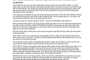 Tiêu chuẩn quốc gia TCVN 5699-2-6:2010 (IEC 60335-2-6:2008) về Thiết bị điện gia dụng và thiết bị điện tương tự - An toàn – Phần 2-6: Yêu cầu cụ thể đối với lò liền bếp, ngăn giữ nóng, lò đặt tĩnh tại và các thiết bị tương tự