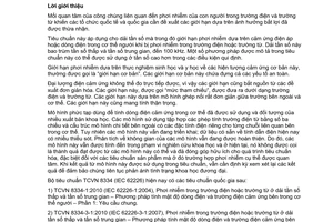 Tiêu chuẩn quốc gia TCVN 8334-1:2010 (IEC 62226-1:2004) về Phơi nhiễm trong trường điện hoặc trường từ ở dải tần số thấp và tần số trung gian - Phương pháp tính mật độ dòng điện và trường điện cảm ứng bên trong cơ thể người - Phần 1: Yêu cầu chung