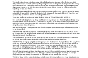 Tiêu chuẩn quốc gia TCVN 5699-2-65:2010 (IEC 60335-2-65:2008) về thiết bị điện gia dụng và thiết bị điện tương tự - An toàn - Phần 2-65: Yêu cầu cụ thể đối với thiết bị làm sạch không khí