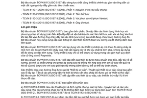 Tiêu chuẩn quốc gia TCVN 8113-3:2010 (ISO 5167-3: 2003) về Đo dòng lưu chất bằng thiết bị chênh áp gắn vào ống dẫn có mặt cắt ngang chảy đầy – Phần 3: Vòi phun và vòi phun Venturi