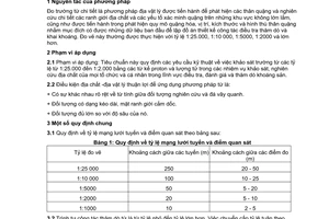 Tiêu chuẩn quốc gia TCVN 9430:2012 về Điều tra, đánh giá và thăm dò khoáng sản - Đo trường từ chi tiết