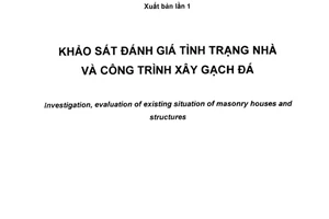 Tiêu chuẩn quốc gia TCVN 9378:2012 về Khảo sát đánh giá tình trạng nhà và công trình xây gạch đá
