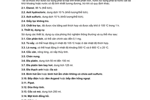 Tiêu chuẩn quốc gia TCVN 8900-2:2012 về Phụ gia thực phẩm - Xác định các thành phần vô cơ - Phần 2: Hao hụt khối lượng khi sấy, hàm lượng tro, chất không tan trong nước và chất không tan trong axit