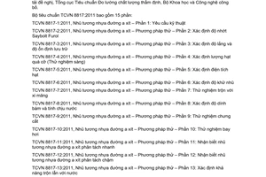 Tiêu chuẩn quốc gia TCVN 8817-6:2011 về Nhũ tương nhựa đường axit - Phương pháp thử - Phần 6: Xác định độ khử nhũ