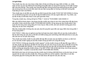 Tiêu chuẩn quốc gia TCVN 5699-2-89:2011 (IEC 60335-2-89:2010) về Thiết bị điện gia dụng và thiết bị điện tương tự - An toàn – Phần 2-89: Yêu cầu cụ thể đối với thiết bị làm lạnh dùng trong thương mại có khối làm lạnh hoặc máy nén lắp liền hoặc lắp rời