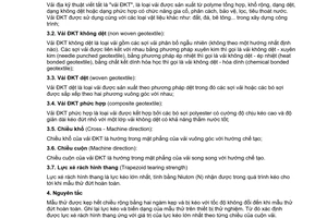 Tiêu chuẩn quốc gia TCVN 8871-2:2011 về Vải địa kỹ thuật - Phương pháp thử - Phần 2: Xác định lực xé rách hình thang
