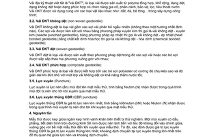 Tiêu chuẩn quốc gia TCVN 8871-3:2011 về Vải địa kỹ thuật - Phương pháp thử - Phần 3: Xác định lực xuyên thủng CBR