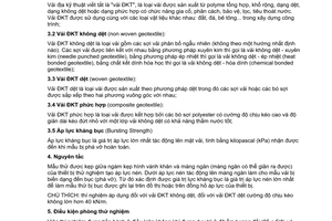 Tiêu chuẩn quốc gia TCVN 8871-5:2011 về Vải địa kỹ thuật - Phương pháp thử - Phần 5: Xác định áp lực kháng bục