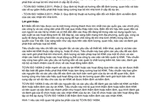 Tiêu chuẩn quốc gia TCVN ISO 14064-1:2011 (ISO 14064-1:2006) về Khí nhà kính - Phần 1: Quy định kỹ thuật và hướng dẫn để định lượng và báo cáo các phát thải và loại bỏ khí nhà kính ở cấp độ tổ chức