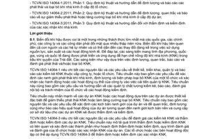 Tiêu chuẩn quốc gia TCVN ISO 14064-2:2011 (ISO 14064-2:2006) về Khí nhà kính - Phần 2: Quy định kỹ thuật và hướng dẫn để định lượng, quan trắc và báo cáo về sự giảm thiểu phát thải hoặc tăng cường loại bỏ khí nhà kính ở cấp độ dự án