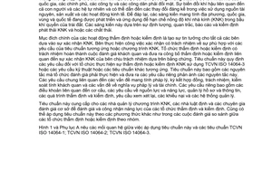 Tiêu chuẩn quốc gia TCVN ISO 14065:2011 (ISO 14065:2007) về Khí nhà kính - Các yêu cầu đối với các tổ chức thẩm định và kiểm định khí nhà kính sử dụng trong việc công nhận hoặc các hình thức thừa nhận khác