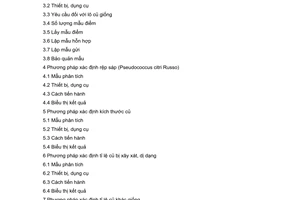 Tiêu chuẩn Việt Nam TCVN 8549:2011 về củ giống khoai tây - phương pháp kiểm nghiệm