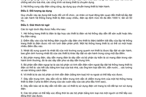 Quy chuẩn kỹ thuật Quốc gia QCVN QTĐ 8:2010/BCT về kỹ thuật điện do Bộ Công thương ban hành
