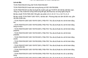 Tiêu chuẩn quốc gia TCVN 7835-F09:2010 (ISO 105-F09:2009) về Vật liệu dệt - Phương pháp xác định độ bền màu - Phần F09: Yêu cầu kỹ thuật cho vải cọ xát bằng bông