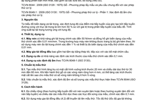 Tiêu chuẩn quốc gia TCVN 8048-5:2009 (ISO 3132 : 1975) về Gỗ - Phương pháp thử cơ lý - Phần 5: Thử nghiệm nén vuông góc với thớ