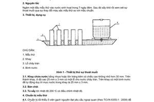 Tiêu chuẩn quốc gia TCVN 6355-8:2009 về Gạch xây - Phương pháp thử - Phần 8: Xác định sự thoát muối