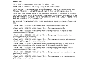 Tiêu chuẩn quốc gia TCVN 5465-14:2009 (ISO 1833-14 : 2006) về Vật liệu dệt - Phân tích định lượng hóa học - Phần 14: Hỗn hợp xơ axetat và một số xơ clo (phương pháp sử dụng axit axetic)