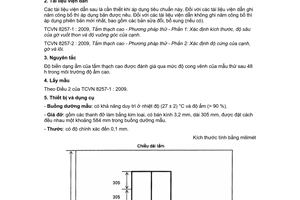Tiêu chuẩn quốc gia TCVN 8257-5:2009 về Tấm thạch cao - Phương pháp thử - Phần 5: Xác định độ biến dạng ẩm