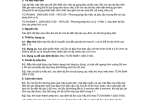 Tiêu chuẩn quốc gia TCVN 8048-12:2009 (ISO 3350:1975)về Gỗ - Phương pháp thử cơ lý - Phần 12: Xác định độ cứng tĩnh