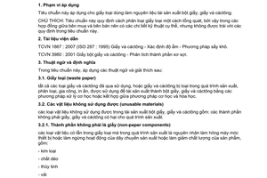 Tiêu chuẩn quốc gia TCVN 5946:2007 về Giấy loại