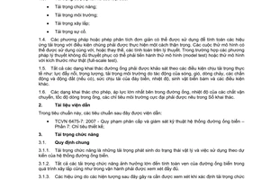 Tiêu chuẩn Việt Nam TCVN 6475-6: 2007 về quy phạm phân cấp và giám sát kỹ thuật hệ thống đường ống biển – Phần 6: Tải trọng