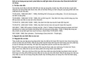 Tiêu chuẩn quốc gia TCVN 6551:2007 (ISO 5145 : 2004) về Chai chứa khí - Đầu ra của van chai chứa khí và hỗn hợp khí - Lựa chọn và xác định kích thước