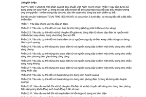 Tiêu chuẩn quốc gia TCVN 7590-2-12:2007 (IEC 61347-2-12 : 2005) về Bộ điều khiển bóng đèn - Phần 2-12: Yêu cầu cụ thể đối với balát điện tử được cấp điện từ nguồn một chiều hoặc xoay chiều dùng cho bóng đèn phóng điện (không kể bóng đèn huỳnh quang)