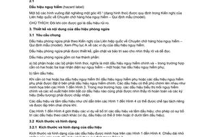 Tiêu chuẩn quốc gia TCVN 6296:2007 (ISO 7225:2005) về Chai chứa khí - Dấu hiệu phòng ngừa