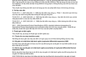 Tiêu chuẩn quốc gia TCVN 7011-3:2007 (ISO 230 - 3 : 2001) về Quy tắc kiểm máy công cụ - Phần 3: Xác định các ảnh hưởng nhiệt