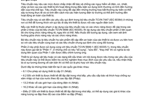 Tiêu chuẩn quốc gia TCVN 5699-2-50:2007 (IEC 60335-2-50 : 2002) về Thiết bị điện gia dụng và thiết bị điện tương tự - An toàn - Phần 2-50: Yêu cầu cụ thể đối với thiết bị nấu cách thuỷ bằng điện dùng trong dịch vụ thương mại