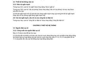 Tiêu chuẩn quốc gia TCVN 6259-4:2003/SĐ 3:2007 về Quy phạm phân cấp và đóng tàu biển vỏ thép - Phần 4: Trang bị điện