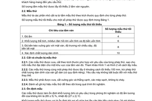 Tiêu chuẩn Việt Nam TCVN 7756-1:2007 về ván gỗ nhân tạo - Phương pháp thử - Phần 1: Lấy mẫu, chuẩn bị mẫu thử và biểu thị kết quả thử nghiệm