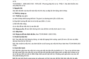 Tiêu chuẩn quốc gia TCVN 8048-11:2009 (ISO 3351:1975) về Gỗ - Phương pháp thử cơ lý - Phần 11: Xác định độ cứng va đập
