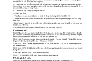 Tiêu chuẩn quốc gia TCVN 5307:2009 về kho dầu mỏ và sản phẩm dầu mỏ - Yêu cầu thiết kế