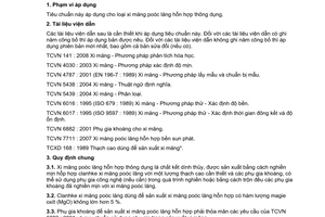 Tiêu chuẩn quốc gia TCVN 6260:2009 về Xi măng pooc lăng hỗn hợp - Yêu cầu kỹ thuật