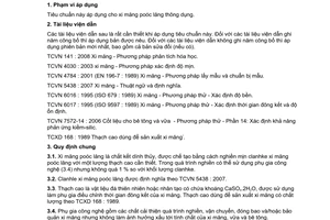 Tiêu chuẩn quốc gia TCVN 2682:2009 về Xi măng pooc lăng - Yêu cầu kỹ thuật