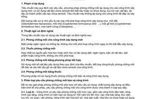 Tiêu chuẩn Việt Nam TCVN 7958:2008 về bảo vệ công trình xây dựng - Phòng chống mối cho công trình xây dựng mới