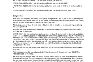 Tiêu chuẩn quốc gia TCVN 7068-1:2008 (ISO 5630-1:1991) về Giấy và cáctông - Lão hoá nhân tạo - Phần 1: Xử lý nhiệt trong điều kiện khô ở nhiệt độ 105 °C