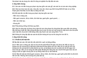 Tiêu chuẩn quốc gia TCVN 7955:2008 về Lắp đặt ván sàn - Quy phạm thi công và nghiệm thu