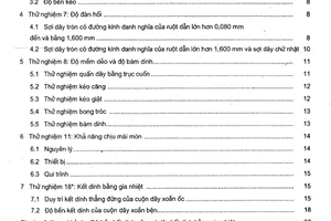 Tiêu chuẩn quốc gia TCVN 7917-3:2008 (IEC 60851-3: 1997, Amd 2:2003) về Dây quấn - Phương pháp thử nghiệm - Phần 3: Đặc tính cơ