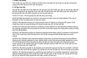 Tiêu chuẩn Việt Nam TCVN 7887:2008 về màng phản quang dùng cho báo hiệu đường bộ