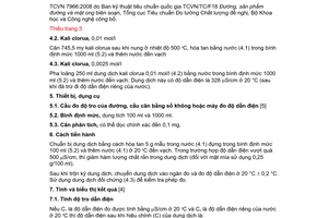 Tiêu chuẩn Việt Nam TCVN 7966:2008 về sản phẩm đường - xác định độ tro dẫn điện trong đường thô, đường nâu, nước mía, xirô và mật