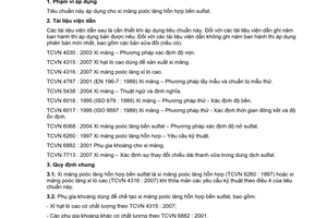 Tiêu chuẩn quốc gia TCVN 7711:2007 về Xi măng pooclăng hỗn hợp bền sulfat