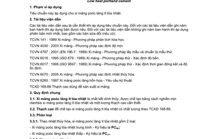 Tiêu chuẩn quốc gia TCVN 6069:2007 về Xi măng pooclăng ít toả nhiệt