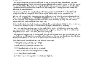 Tiêu chuẩn quốc gia TCVN 5699-2-52:2007 (IEC 60335-2-52 : 2005) về Thiết bị điện gia dụng và thiết bị điện tương tự - An toàn - Phần 2-52: Yêu cầu cụ thể đối với thiết bị vệ sinh răng miệng