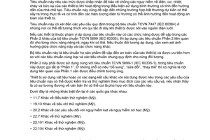 Tiêu chuẩn quốc gia TCVN 5699-2-44:2007 (IEC 60335-2-44 : 2003) về Thiết bị điện gia dụng và thiết bị điện tương tự - An toàn - Phần 2-44: Yêu cầu cụ thể đối với máy là