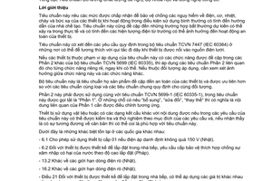 Tiêu chuẩn quốc gia TCVN 5699-2-64:2007 (IEC 60335-2-64 : 2002) về Thiết bị điện gia dụng và thiết bị điện tương tự - An toàn - Phần 2-64: Yêu cầu cụ thể đối với máy dùng cho nhà bếp sử dụng điện trong dịch vụ thương mại