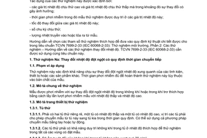 Tiêu chuẩn quốc gia TCVN 7699-2-14:2007 (IEC 60068-2-14:1984) về Thử nghiệm môi trường - Phần 2-14:Các thử nghiệm - Thử nghiệm N:Thay đổi nhiệt độ