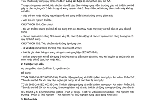 Tiêu chuẩn Việt Nam TCVN 5699-2-25:2007 (IEC 60335-2-25:2005) về thiết bị điện gia dụng và thiết bị điện tương tự - an toàn - phần 2-25: yêu cầu cụ thể đối với lò vi sóng, lò vi sóng kết hợp